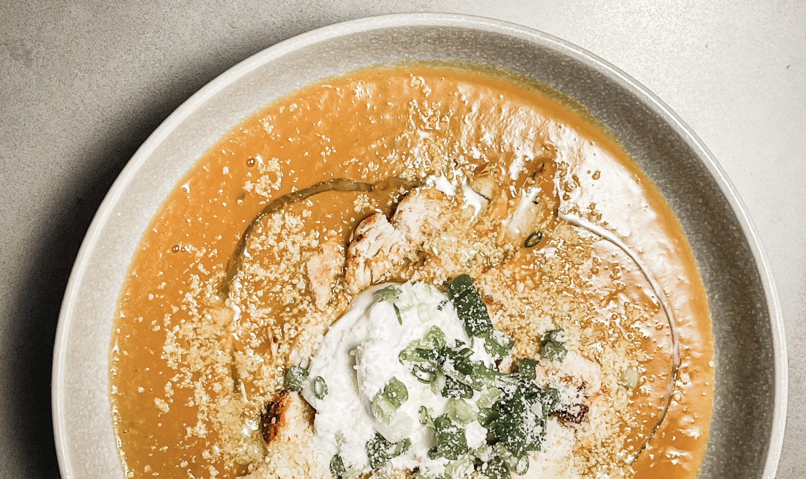 Fast and simple Creamy pumpkin soup